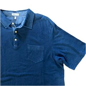 Peter Millar Summer Polo Shirt Mens Size XXL Blue